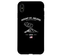Recuerdo de expedición al volcán Mount St. Helens Washington USA Carcasa para iPhone XS MAX