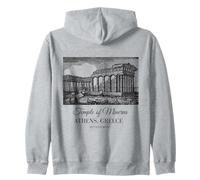 Recuerdo de la Acrópolis Atenas Templo del Partenón de Minerva Kids Sudadera con Capucha