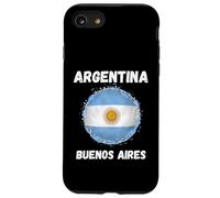 Recuerdo de la bandera argentina de Buenos Aires Argentina vintage Carcasa para iPhone SE (2020) / 7 / 8