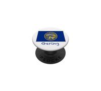 Recuerdo de la Bandera de Gering Nebraska USA PopSockets PopGrip Adhesivo