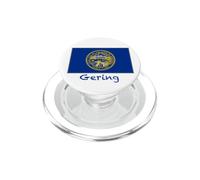 Recuerdo de la Bandera de Gering Nebraska USA PopSockets PopGrip para MagSafe