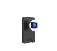 Recuerdo de la Bandera de Gering Nebraska USA PopSockets PopWallet para MagSafe