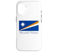 Recuerdo de la Bandera de Las Islas Marshall Carcasa para iPhone 16