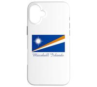 Recuerdo de la Bandera de Las Islas Marshall Carcasa para iPhone 16 Plus