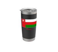 Recuerdo de la bandera de Omá Vaso térmico de acero inoxidable de doble pared