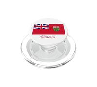 Recuerdo de la Bandera de Ontario Canadá PopSockets PopGrip para MagSafe