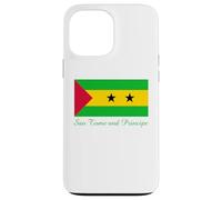 Recuerdo de la Bandera de Santo Tomé y Príncipe Carcasa para iPhone 13 Pro MAX