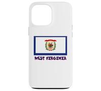 Recuerdo de la Bandera de West Virginia USA Carcasa para iPhone 13 Pro MAX