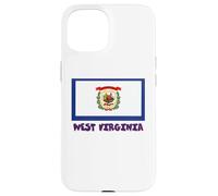 Recuerdo de la Bandera de West Virginia USA Carcasa para iPhone 15