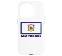 Recuerdo de la Bandera de West Virginia USA Carcasa para iPhone 15 Pro