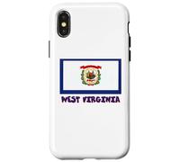 Recuerdo de la Bandera de West Virginia USA Carcasa para iPhone X/XS
