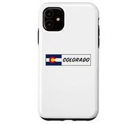 Recuerdo de la bandera del estado de Colorado Carcasa para iPhone 11