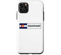 Recuerdo de la bandera del estado de Colorado Carcasa para iPhone 11 Pro Max