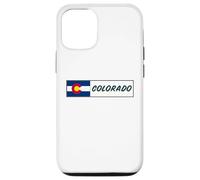 Recuerdo de la bandera del estado de Colorado Carcasa para iPhone 12/12 Pro