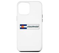 Recuerdo de la bandera del estado de Colorado Carcasa para iPhone 12 Pro Max