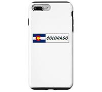 Recuerdo de la bandera del estado de Colorado Carcasa para iPhone 7 Plus/8 Plus