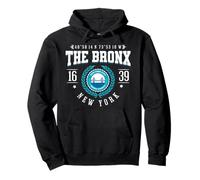 Recuerdo de la Ciudad de Nueva York del Bronx Whitestone Bridge Sudadera con Capucha