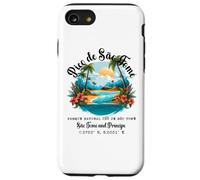 Recuerdo de la Isla del Pico de Santo Tomé y Príncipe Carcasa para iPhone SE (2020) / 7/8