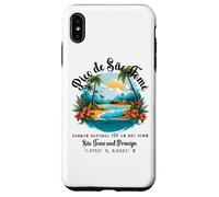 Recuerdo de la Isla del Pico de Santo Tomé y Príncipe Carcasa para iPhone XS MAX