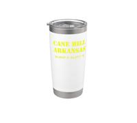 Recuerdo de las coordenadas de Cane Hill Arkansas Vaso térmico de acero inoxidable de doble pared