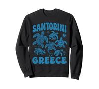 Recuerdo de las Tortugas Marinas de Santorini Islas Mediterráneas Griegas Sudadera