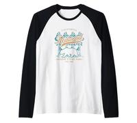 Recuerdo de los Parques estatales Nacionales de Redwood Costa de California Camiseta Manga Raglan