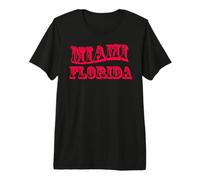 Recuerdo de Miami Florida USA Camiseta Premium