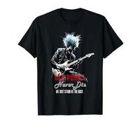 Recuerdo de Old Skull Punk Rock Never Die Rock para Halloween Camiseta