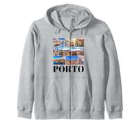 Recuerdo de Oporto Portugal/Oporto Sudadera con Capucha