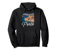Recuerdo de Oporto Portugal/Oporto Sudadera con Capucha
