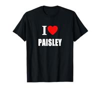 Recuerdo de Paisley Nacido y criado Camiseta