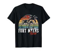 Recuerdo de palmeras de Fort Myers Florida USA Camiseta
