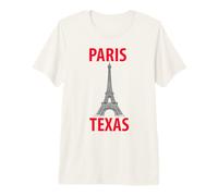Recuerdo de París Texas USA Camiseta Premium