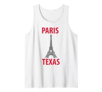 Recuerdo de París Texas USA Camiseta sin Mangas