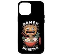 Recuerdo de Ramen Japan Monster Kaiju, Kanji japonés, Otaku Carcasa para iPhone 12 Pro MAX
