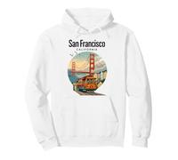 Recuerdo de San Francisco California Sudadera con Capucha
