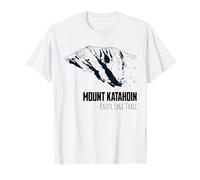 Recuerdo de Senderismo Mount Katahdin Maine Knife Edge Trail Camiseta