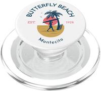 Recuerdo de Surf de Butterfly Beach Montecito California PopSockets PopGrip para MagSafe