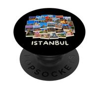 Recuerdo de Turquía de Estambul PopSockets PopGrip Adhesivo