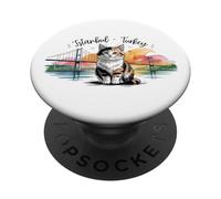 Recuerdo de Turquía de Estambul PopSockets PopGrip Adhesivo