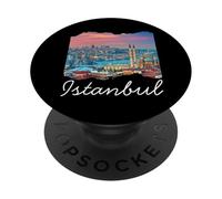 Recuerdo de Turquía de Estambul PopSockets PopGrip Adhesivo