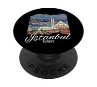 Recuerdo de Turquía de Estambul PopSockets PopGrip Adhesivo