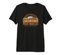 Recuerdo de una Bodega vinícola de Paso Robles, California, EE. UU. Camiseta Premium