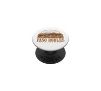 Recuerdo de una Bodega vinícola de Paso Robles, California, EE. UU. PopSockets PopGrip Adhesivo