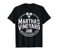Recuerdo de Uvas Vintage de Marthas Vineyard Massachusetts Camiseta