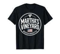 Recuerdo de Uvas Vintage de Marthas Vineyard Massachusetts Camiseta