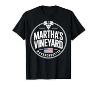 Recuerdo de Uvas Vintage de Marthas Vineyard Massachusetts Camiseta