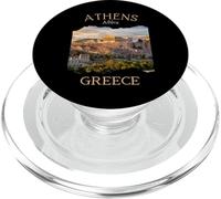 Recuerdo de Vacaciones de la Acrópolis y el Partenón en Atenas, Grecia PopSockets PopGrip para MagSafe