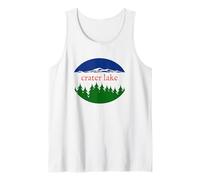 Recuerdo de Vacaciones del Parque Nacional del Lago del Cráter Camiseta sin Mangas