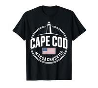 Recuerdo de Vacaciones en el Faro de Cape Cod Massachusetts Camiseta